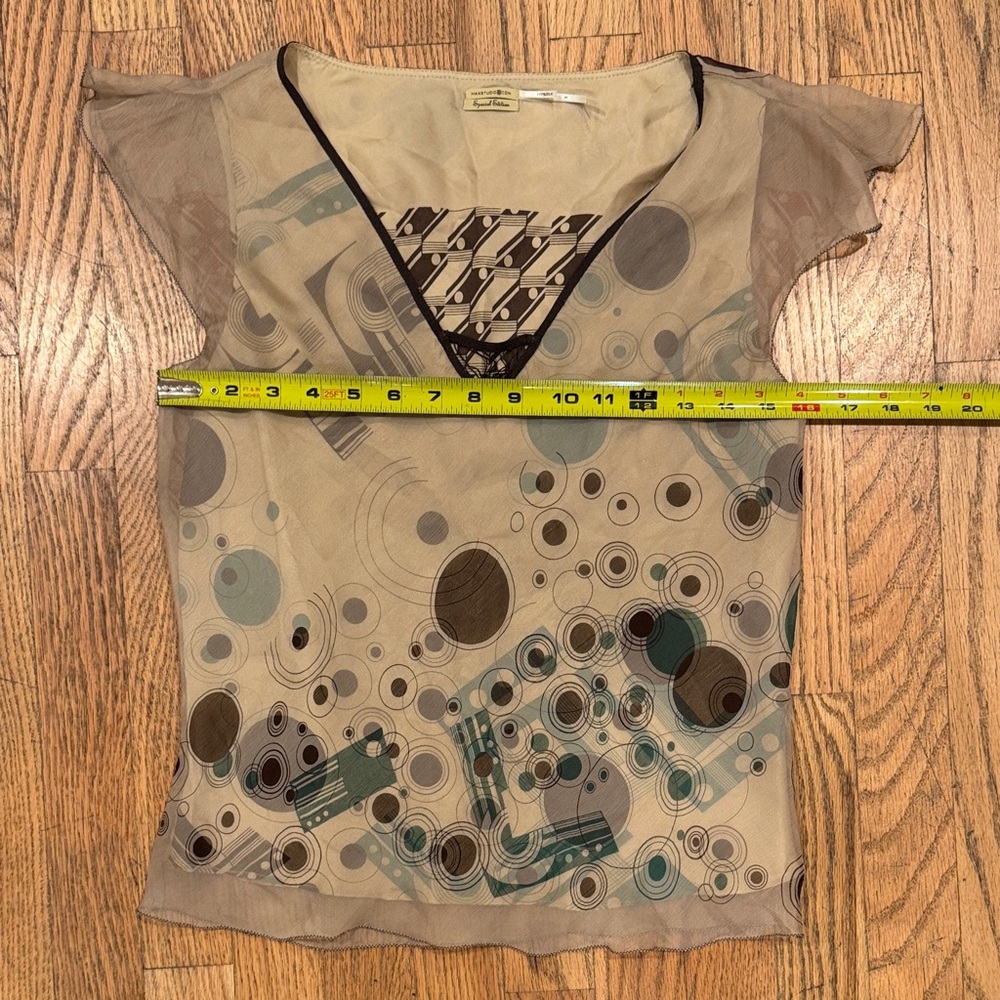 Max Studio Abstract Patterned Blouse - image 4